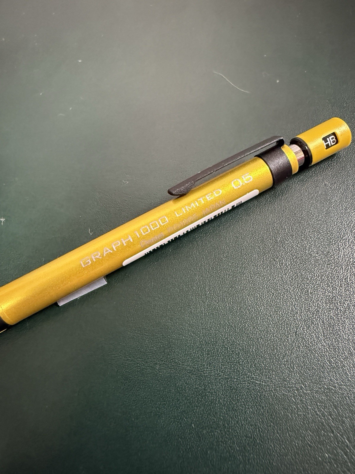 Pentel Graph 1000 Limited Color LIMITED EDITION Gold Black Korea Limited