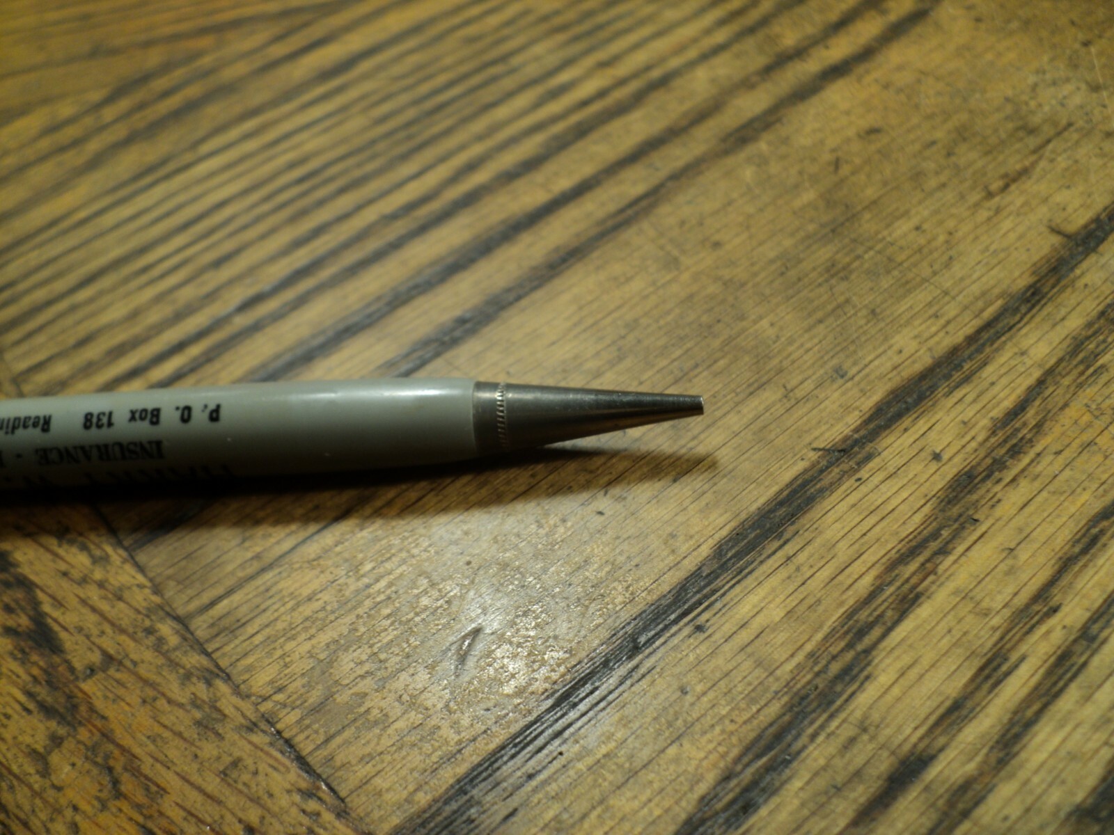 Vintage Wings Mechanical Pencil Harry W Morrow Insurance Real Estate Reading PA