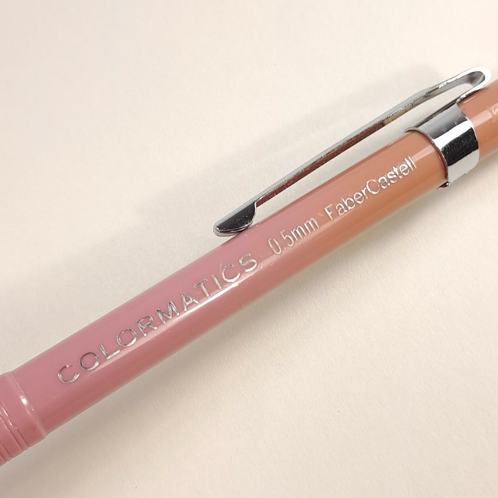 Vintage Faber Castell Colormatics Mechanical Pencil light dusty pink Japan