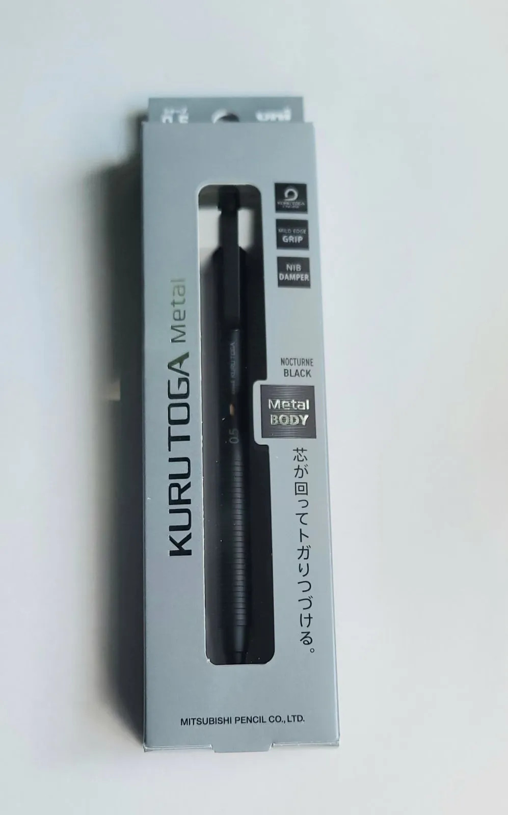 uni Kurutoga Metal 0.5mm Nocturne Black Mitsubishi Pencil Co., Ltd. metal body