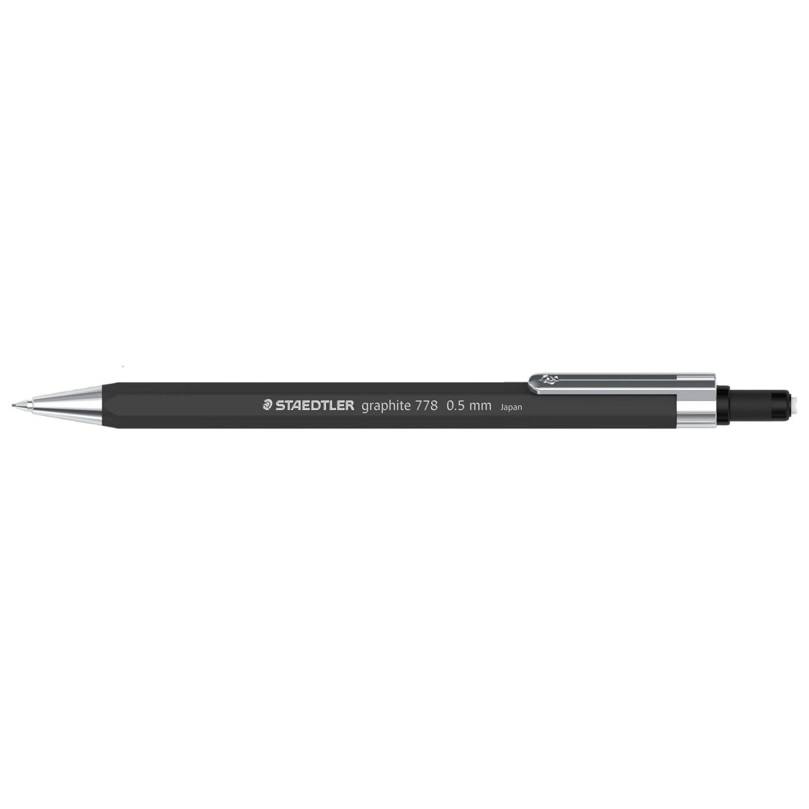 STAEDTLER Graphite 778 Sharp Pencil with Hexagonal Barrel, Cushioned Design, and