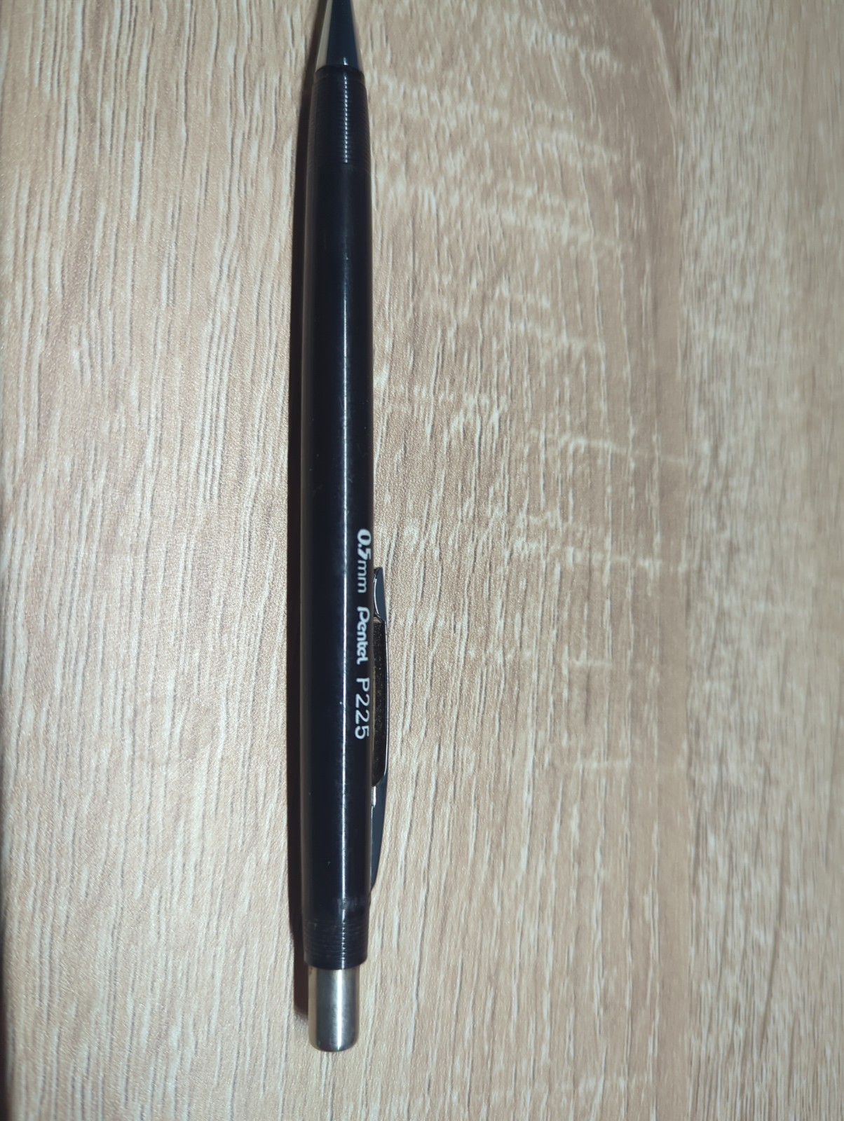 Vintage Pentel P225 0.5mm Mechanical Pencil Black Japan Drafting Pencil