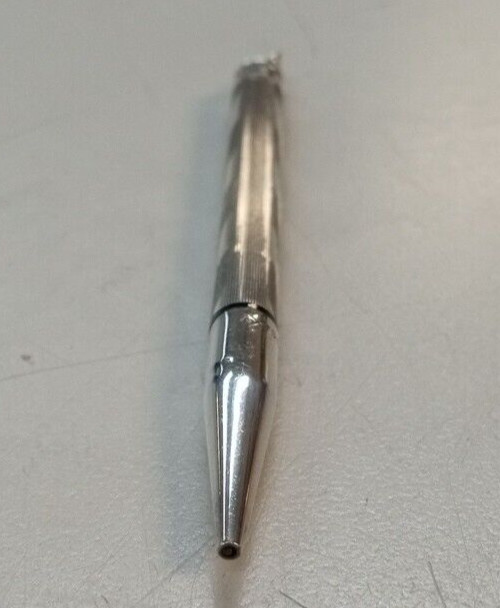 Vintage AXT 925 sterling silver small mechanical pencil PENDANT COLLECTORS USA
