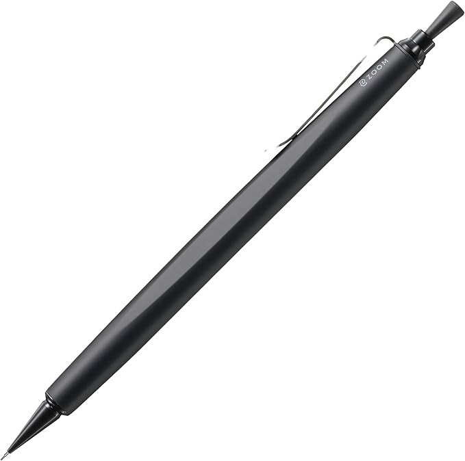 Tombow ZOOM L2 Mechanical Pencil 0.5mm Matte Full Black SH-ZL2C18 Japan