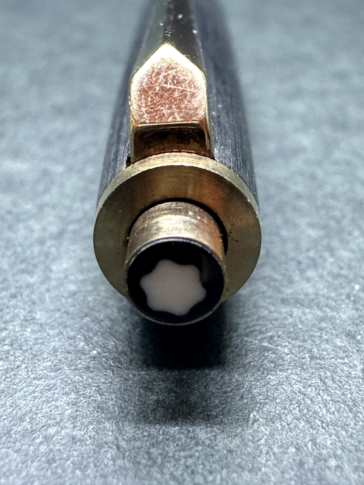 MONTBLANC No.250 Pix Matt-Black Vintage 0.9mm Pusher-Knock Mechanical Pencil