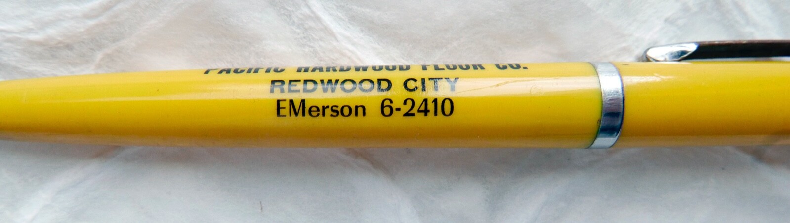 Vintage Ritepoint ADVT Mech Pencil/BP Combo Pacific Hardwood Co. (REDWOOD CITY)