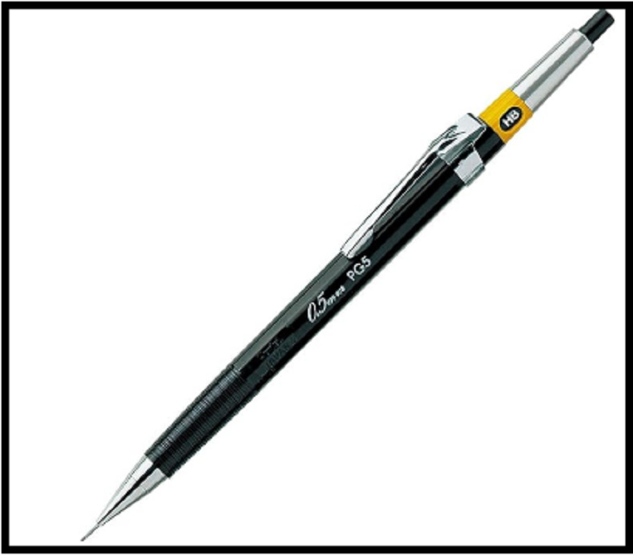 Pentel Mechanical Pencil for Draft, 0.5mm (PG5-AD)