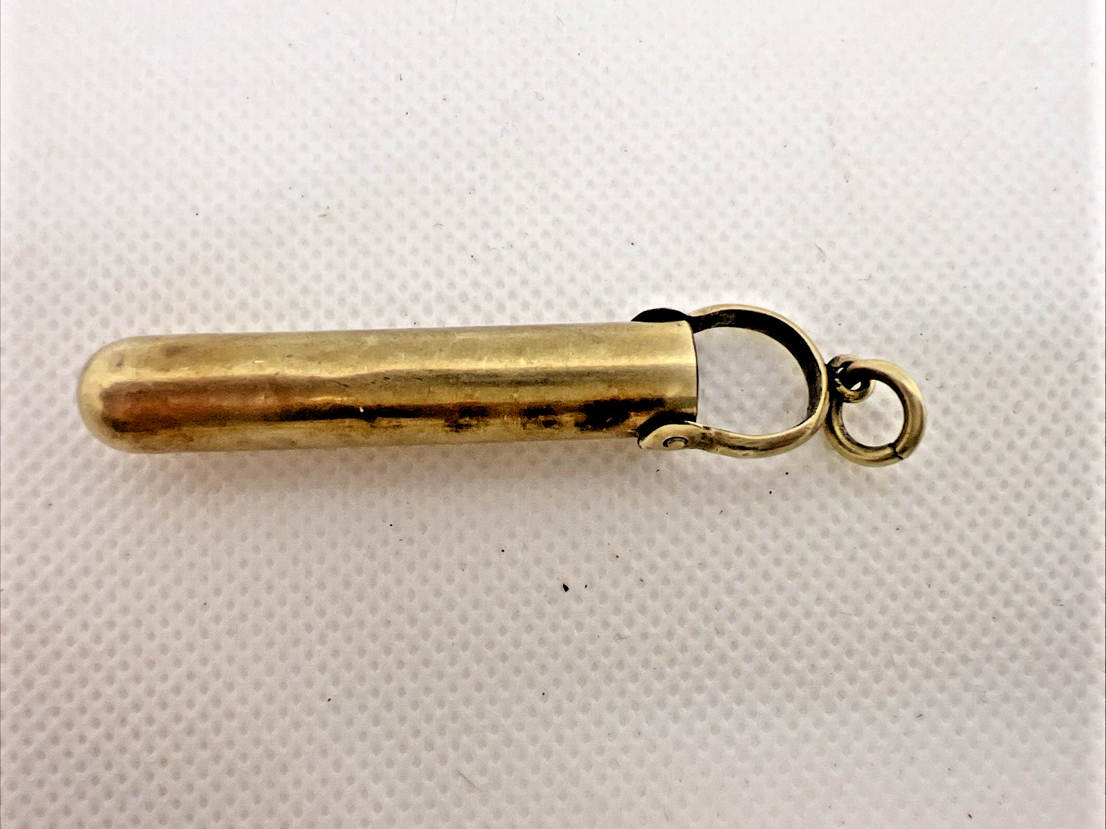 Magic Pencil Retractable Pencil Pendant 14 CT Gold Filled Antique Art Deco