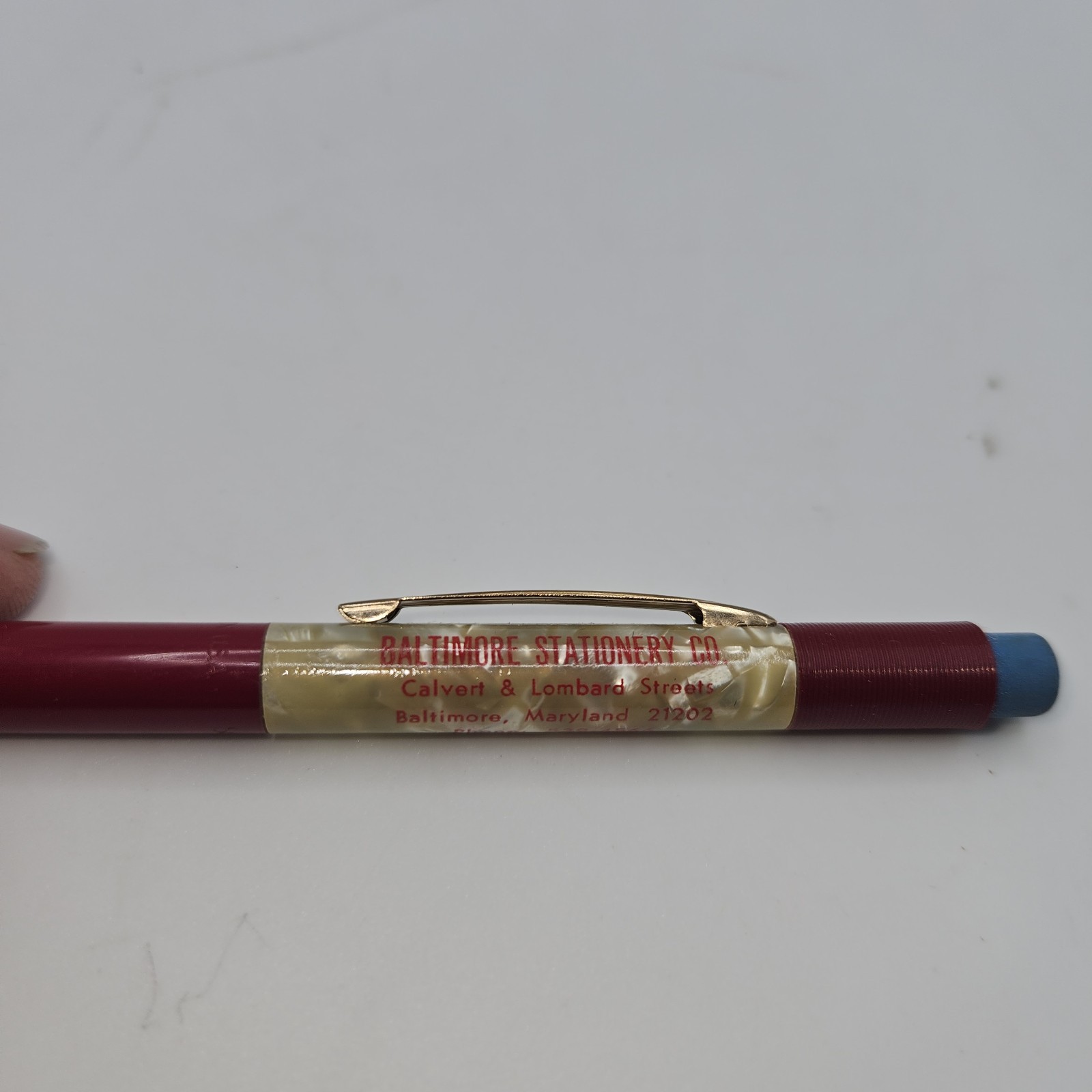 Vintage Sheaffers Mechanical Pencil. Baltimore Stationery Co USA