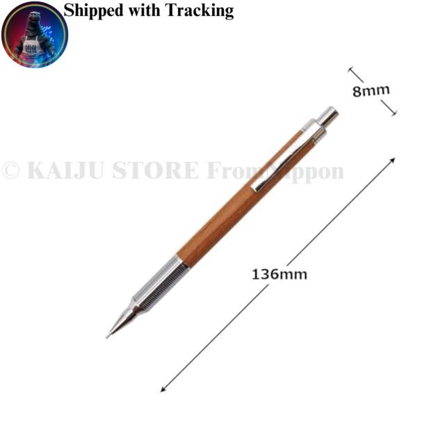 Luddite EverDraw Wood 0.5mm Cherry Mechanical Pencil LDW-MP4CW-05