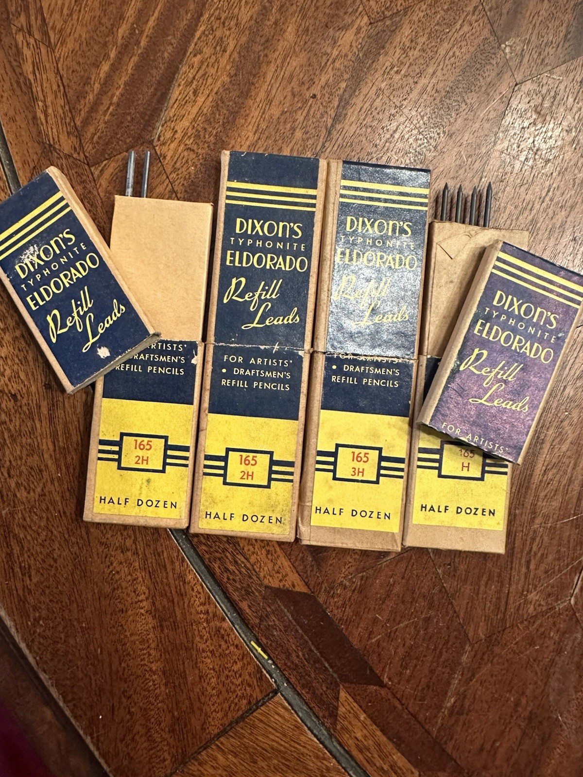 Vintage Dixon’s Typhonite Eldorado Refill Leads 165 Half Dozen Leads Sealed