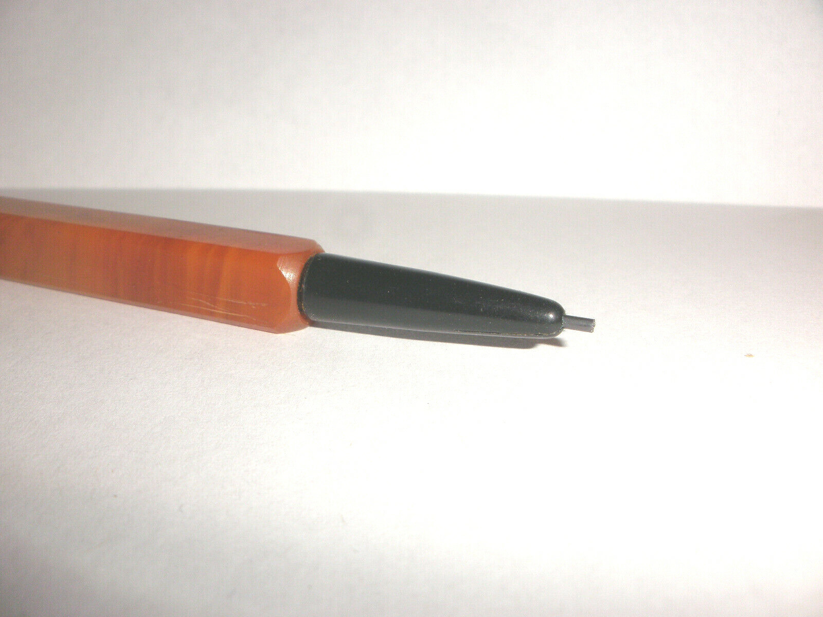 Great Antique Art Deco bakelite butterscotch multi color mechanical pencil