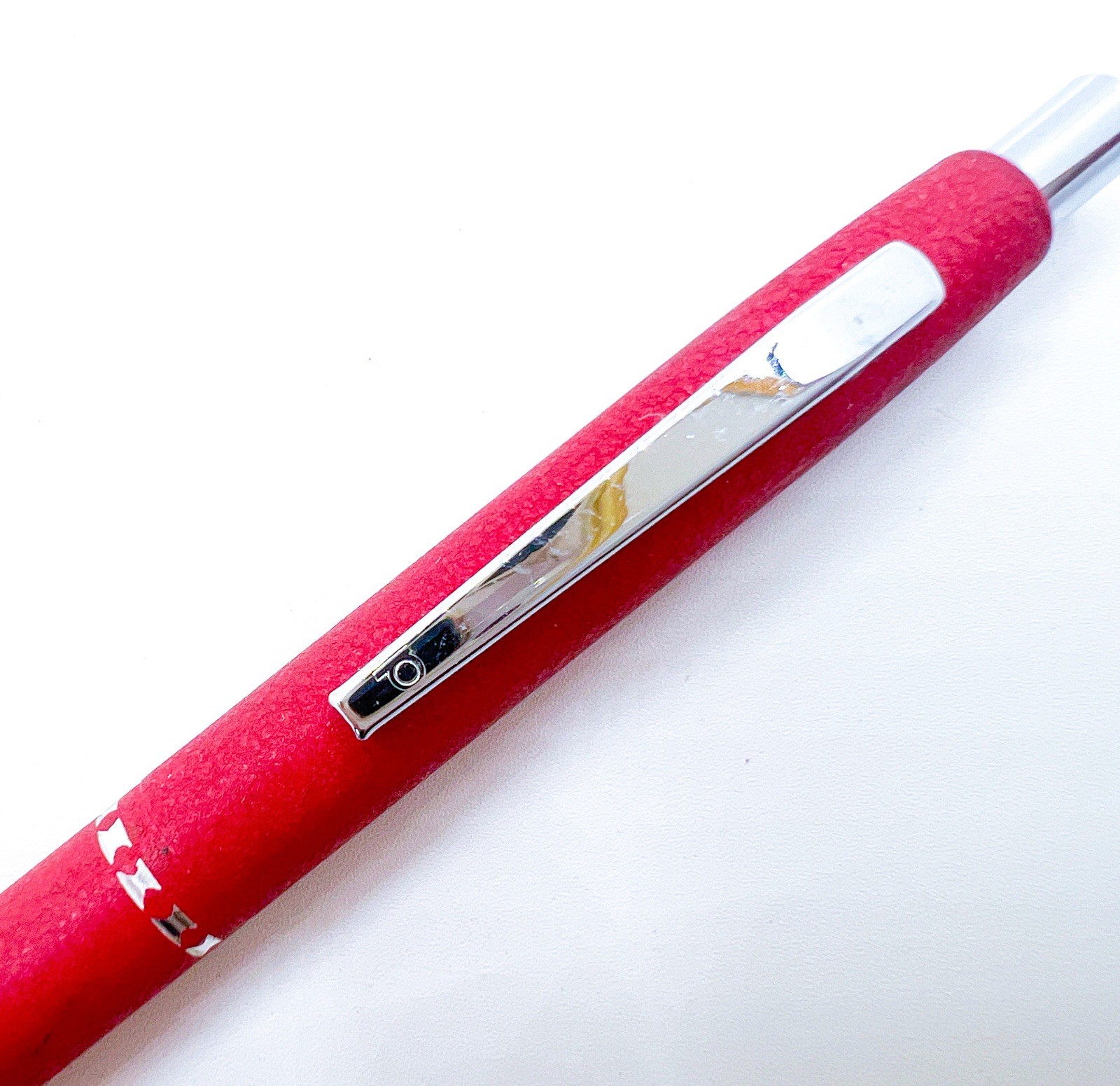 Platinum Mechanical Pencil 0.5 mm Matt Red Push Cap Functional Japan