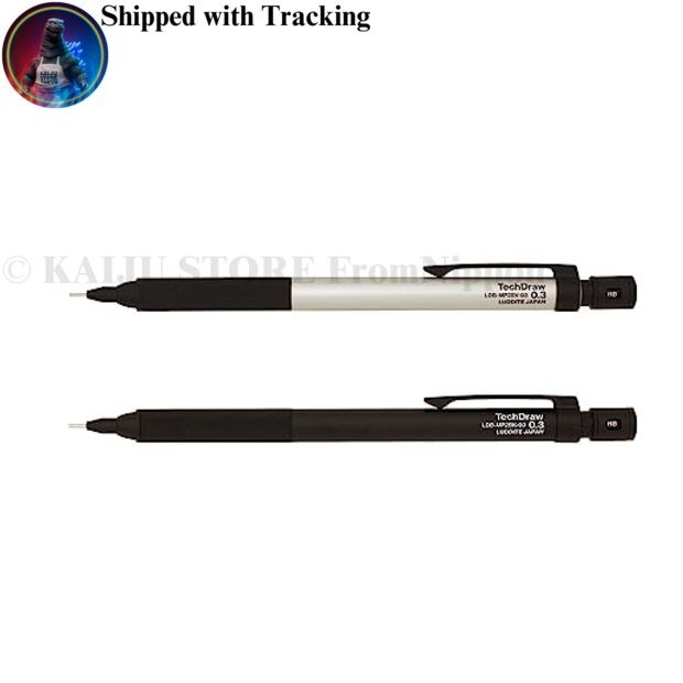 Luddite TechDraw2 Mechanical Pencil 0.5mm Black LDB-MP2BK-05