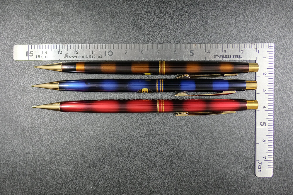 Pilot H “Modern Duet” Blue 0.5mm Mechanical Pencil 1980s Vintage NOS Rare