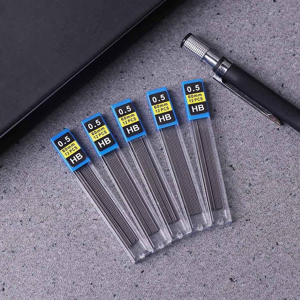 0.3mm Pencil Refills, 5Pcs/Set for Office Use and Student Stationery K7S88186