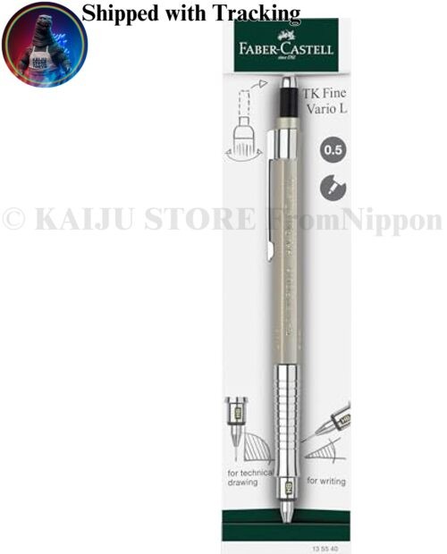Faber-Castell TK-FINE Vario L Mechanical Pencil 0.5mm Champagne Gold