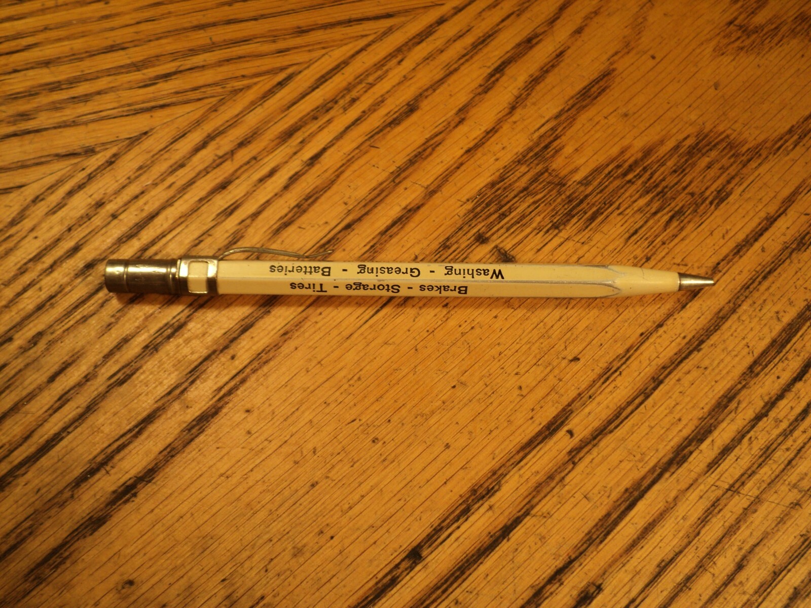 Vintage ADGIF Mechanical Pencil No. 4-47 Motor Inn Garage Brakes – Storage