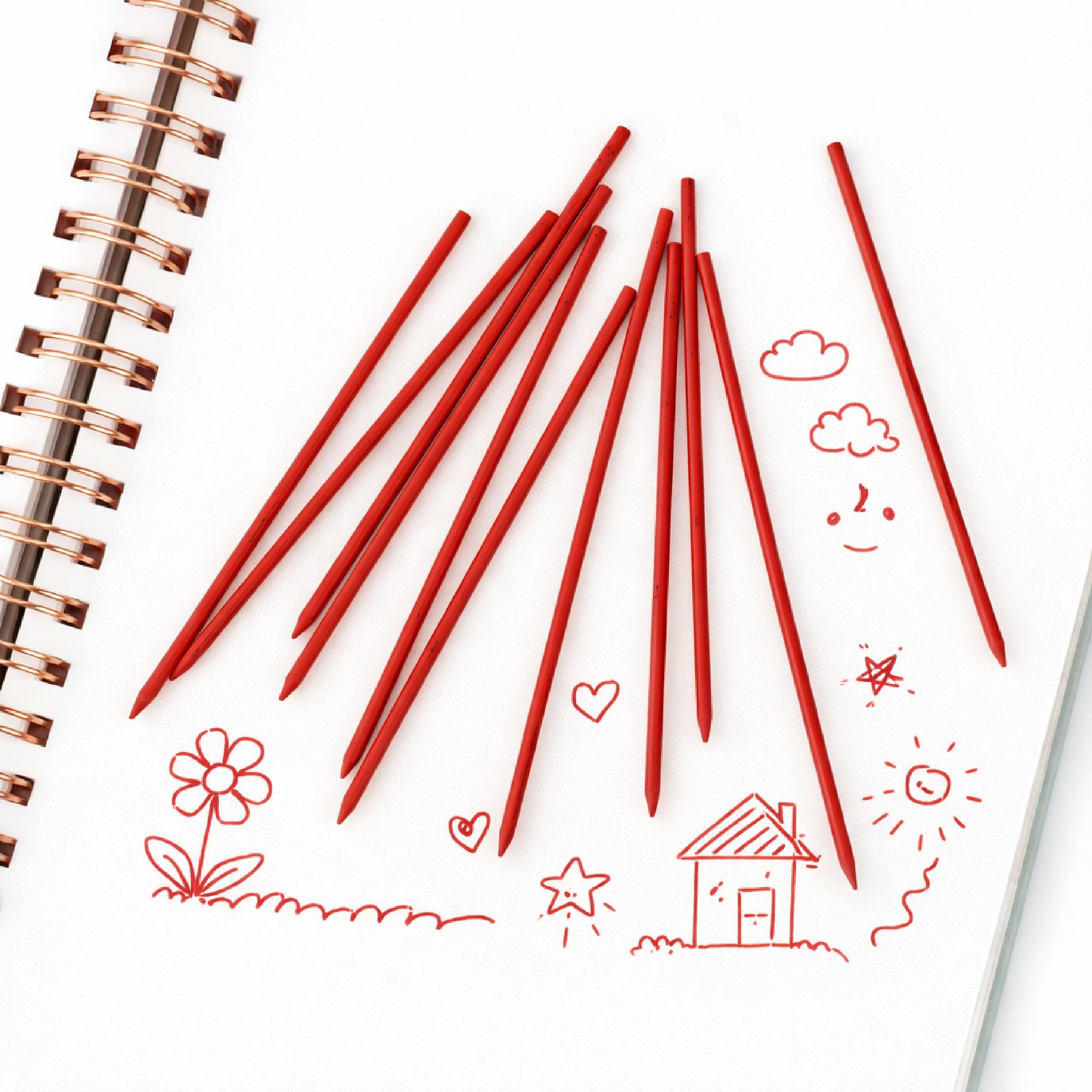 Mr. Pen- 2mm Lead Refills, 48 Pack, Colored Mechanical Pencils, 2 mm, Yellow