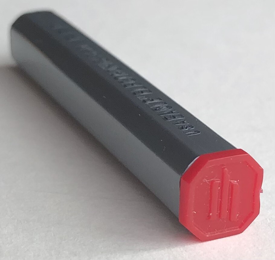 Vintage EAGLE ELECTRONIC Mechanical Pencil Lead RED .9mm NOS 16pk USA