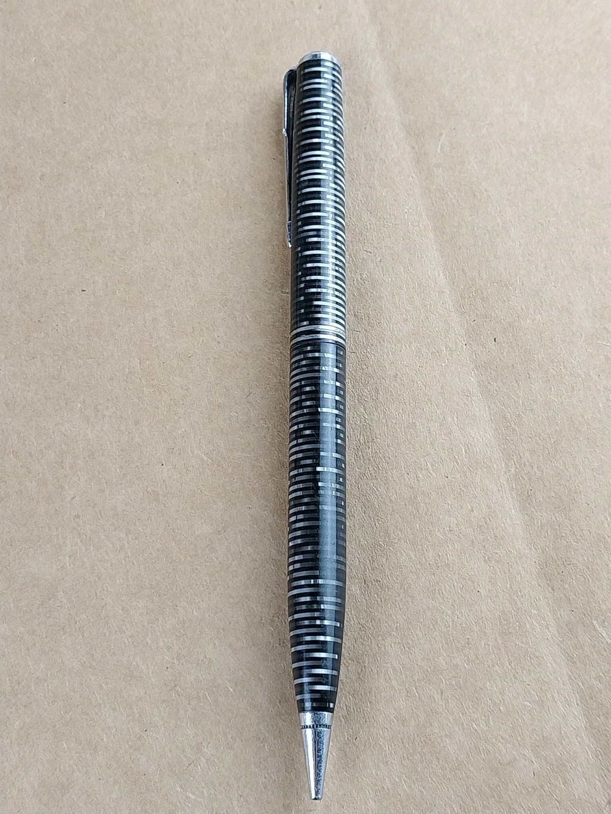 Vintage Parker Vacumatic Silver Pearl Mechanical Pencil