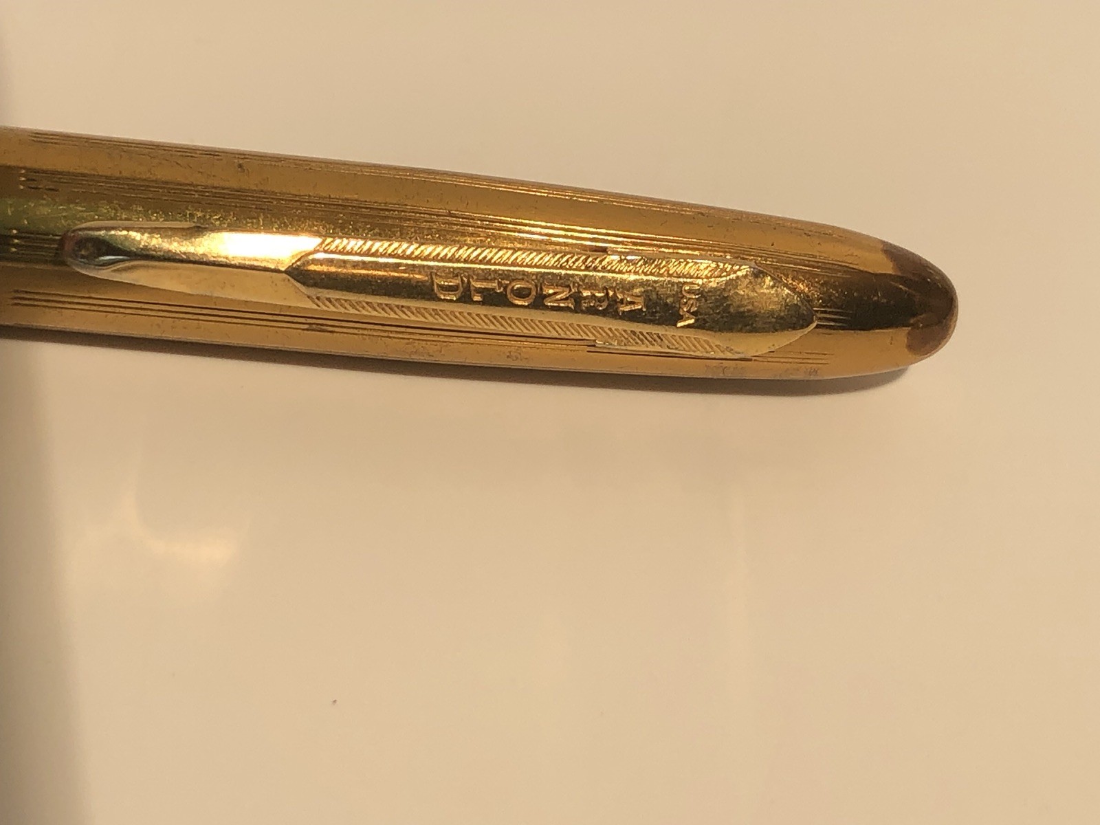 VINTAGE ARNOLD MECHANIAL PENCIL ( Deep Maroon & Gold )