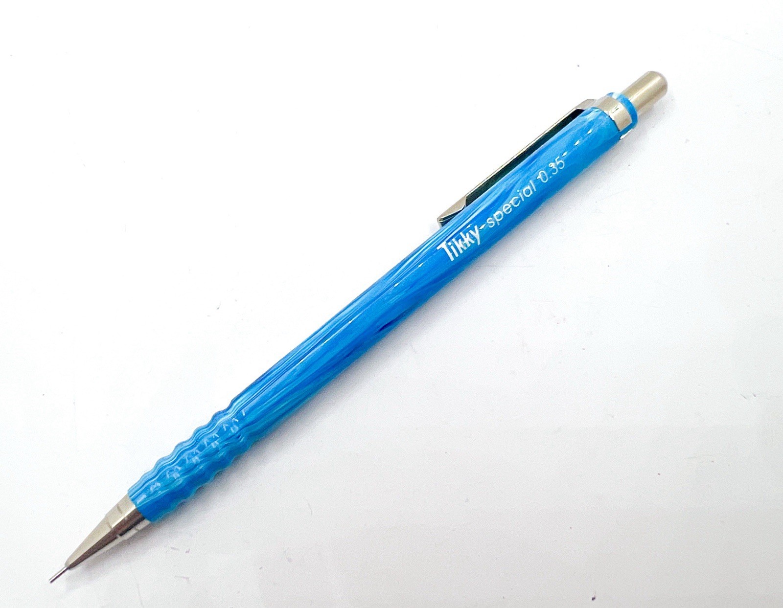 NOS rotring tikky special Mechanical Pencil marble Blue 0.3mm 0.35 Functional