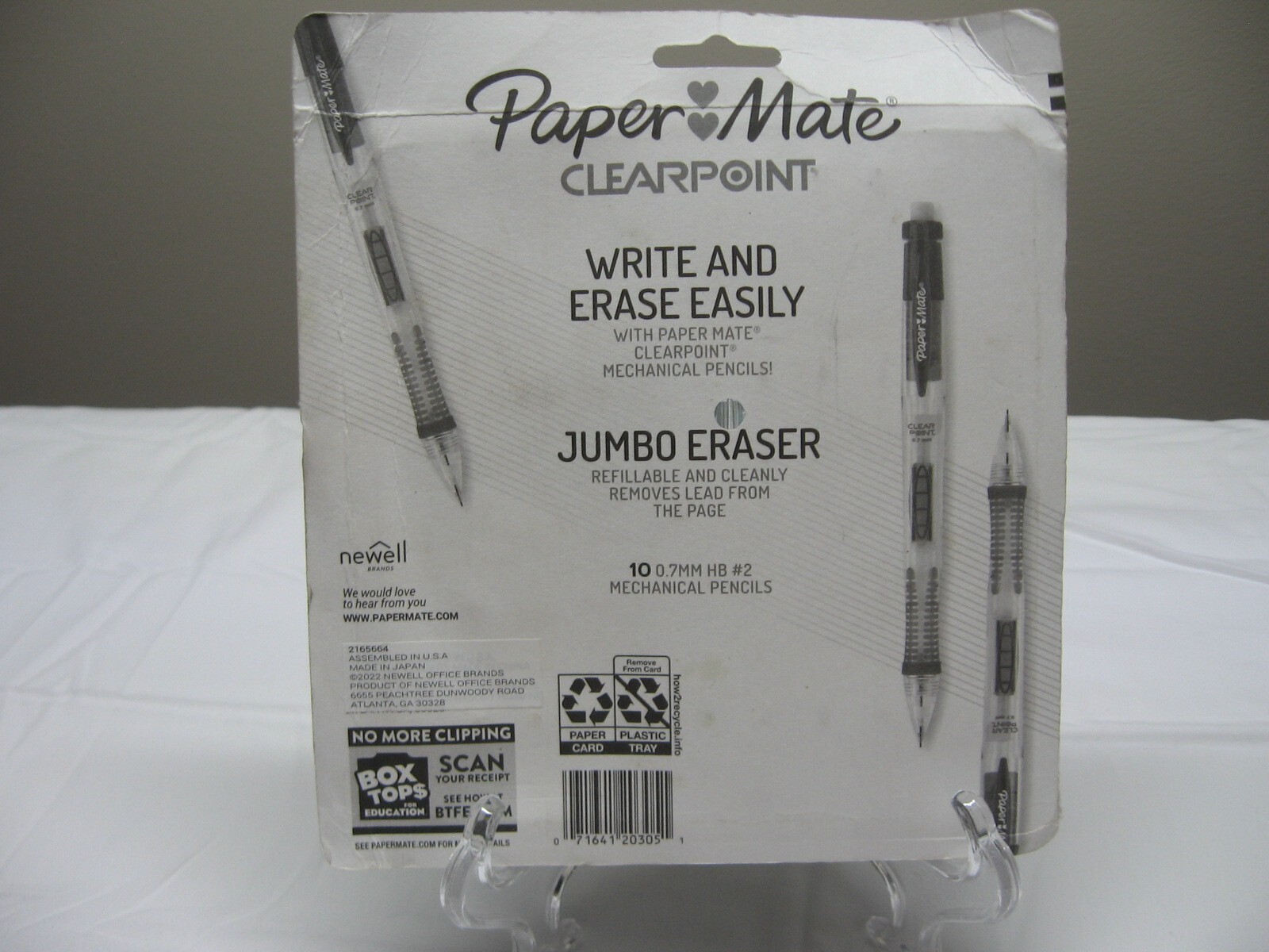 Paper Mate Clearpoint Mechanical Pencils 0.7mm 10-Pack Assorted Colors #2 Lead