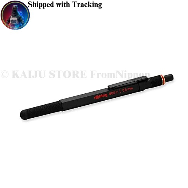 Rotring 800+ Mechanical Pencil and Stylus Black 0.5mm 1900181