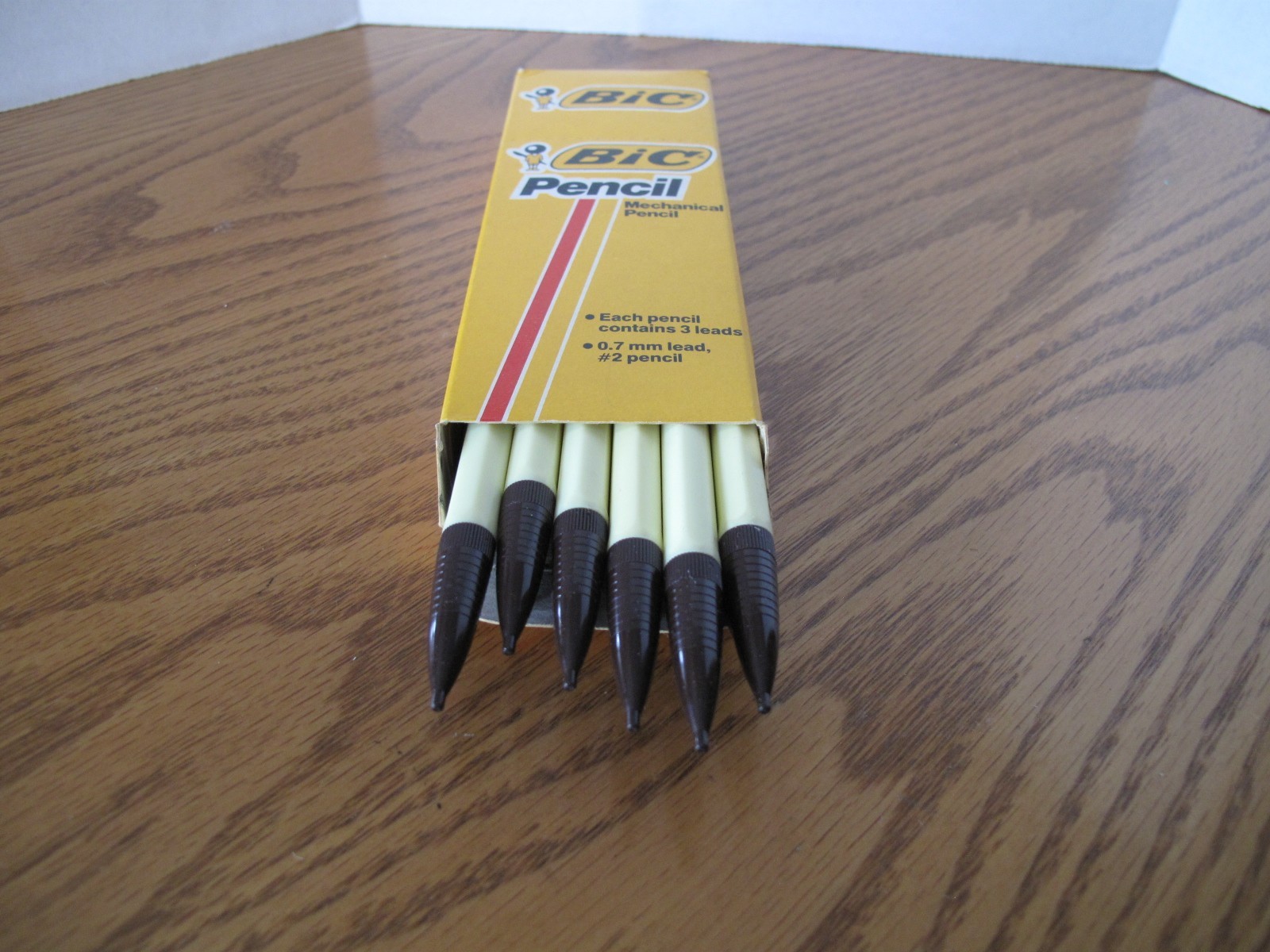 Vintage BIC Mechanical Pencils 0.7 mm Box of 12 NEW #2 Lead Made in France 1985