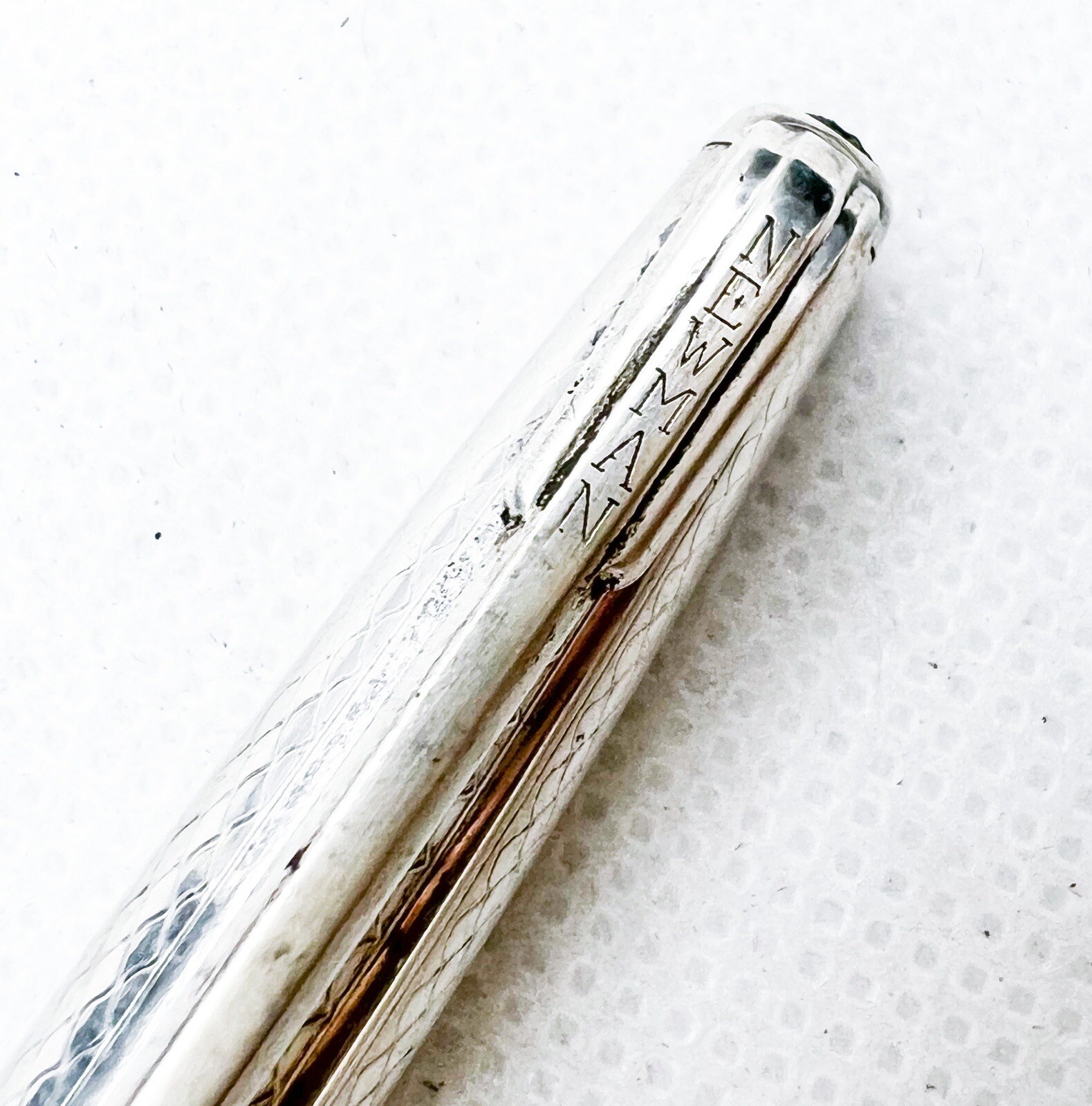 Newman Sterling Silver Mechanical Pencil two colors continues twist 0.9mm