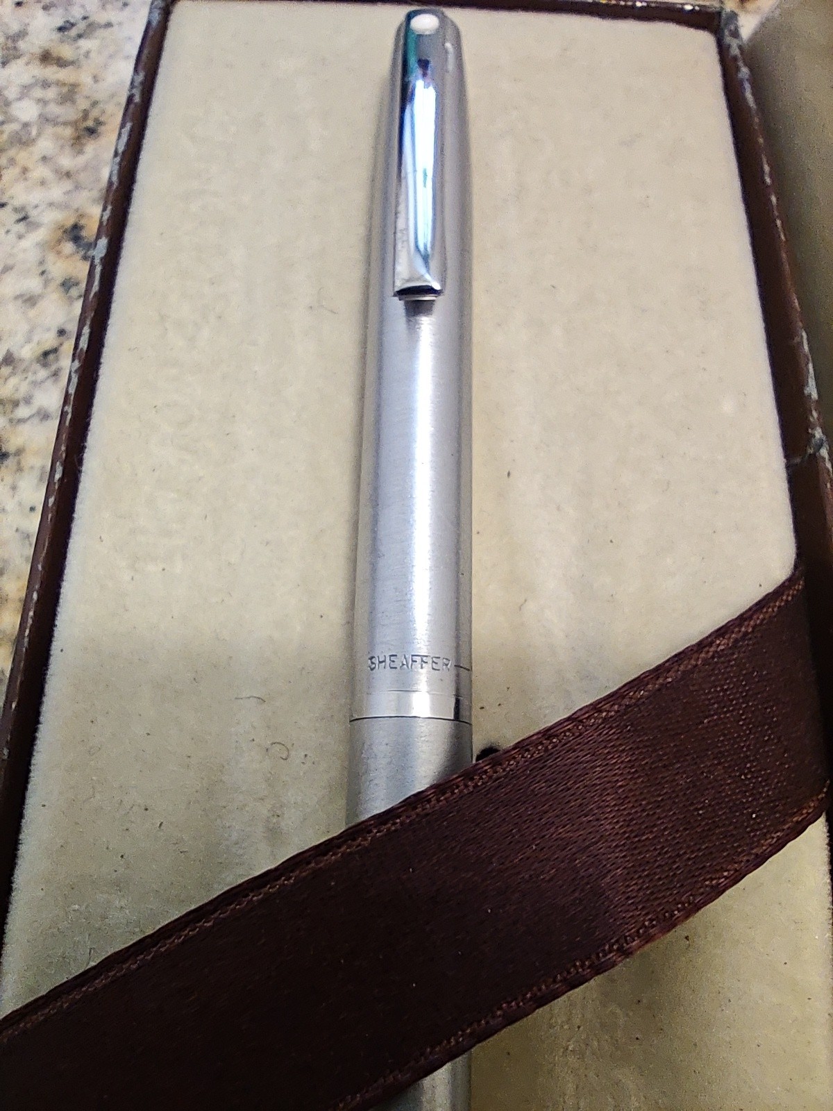 vintage Sheaffer Mechanical Pencil White Dot In It’s Box