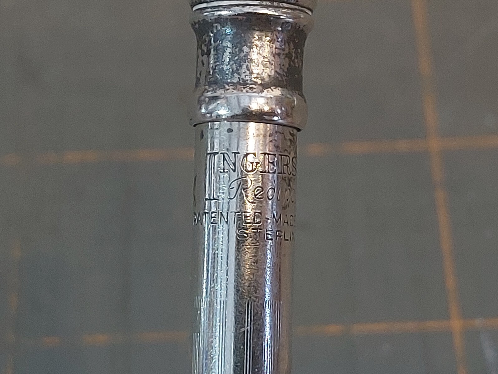 Vintage Ingersol Redipoint Sterling Silver Twist Mechanical Pencil