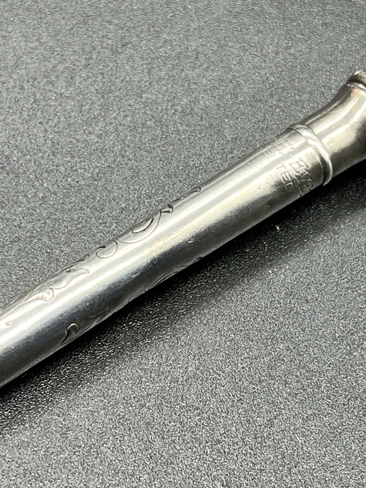 Antique Vintage Wahl Eversharp 925 Sterling Silver Mechanical Pencil Ornate A49