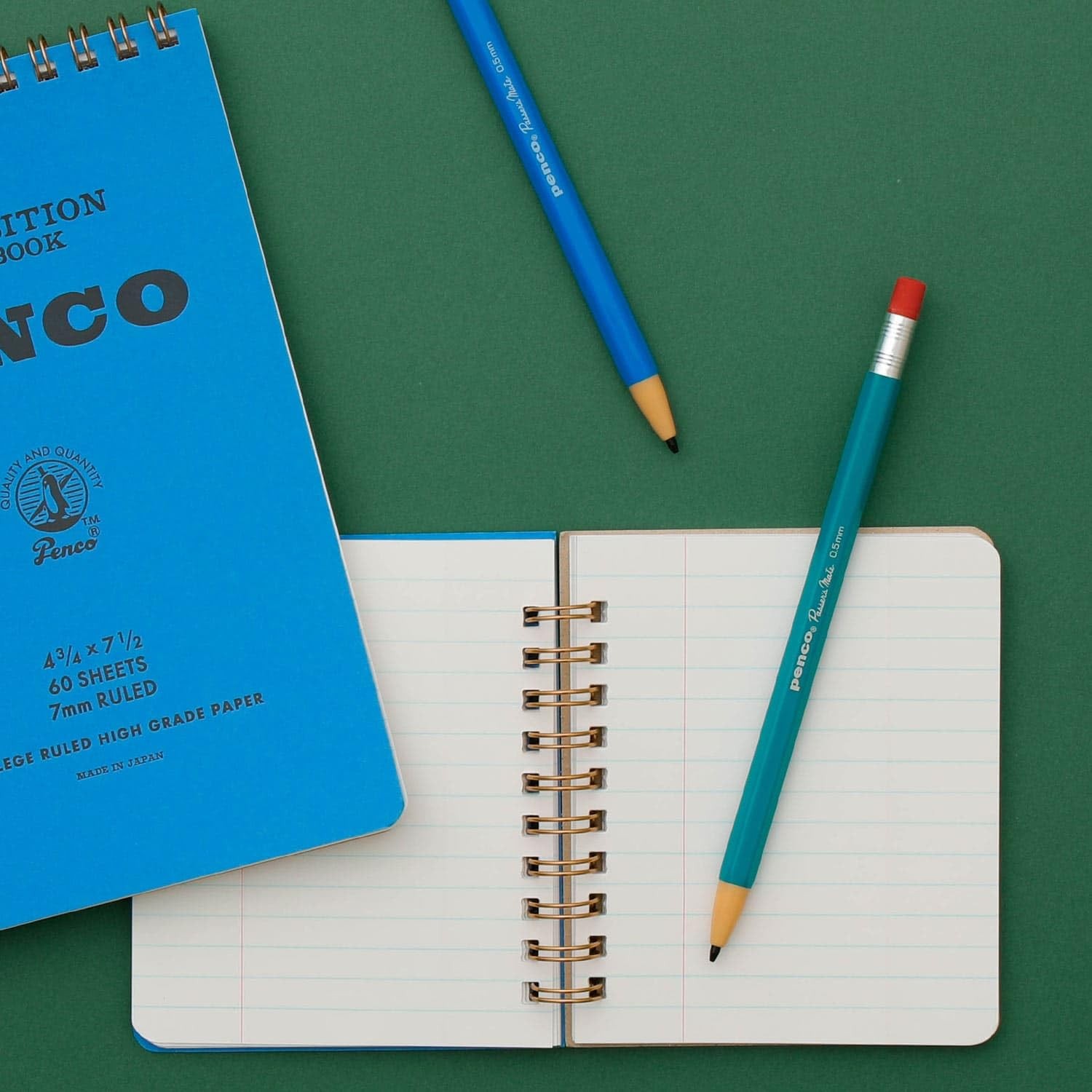 Penco Passers Mate Mechanical Pencil, Cobalt Blue