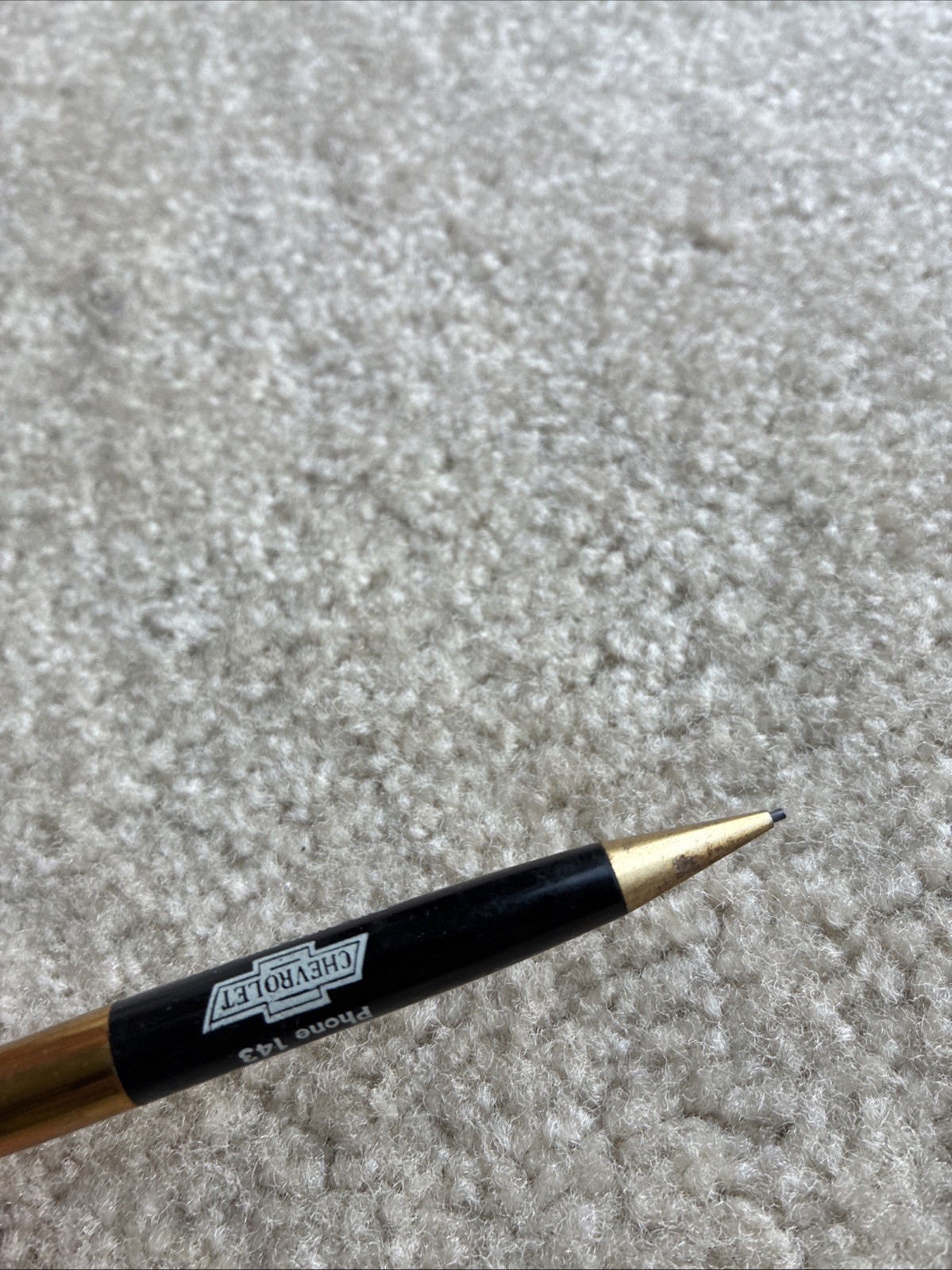 Shell Rock Iowa Mechanical Pencil Wilson Chevrolet Victor Vtg advertising