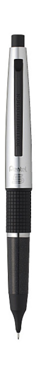Pentel Kerry 0.5mm Mechanical Pencil Black & Silver Limited Edition P1035L-AZO