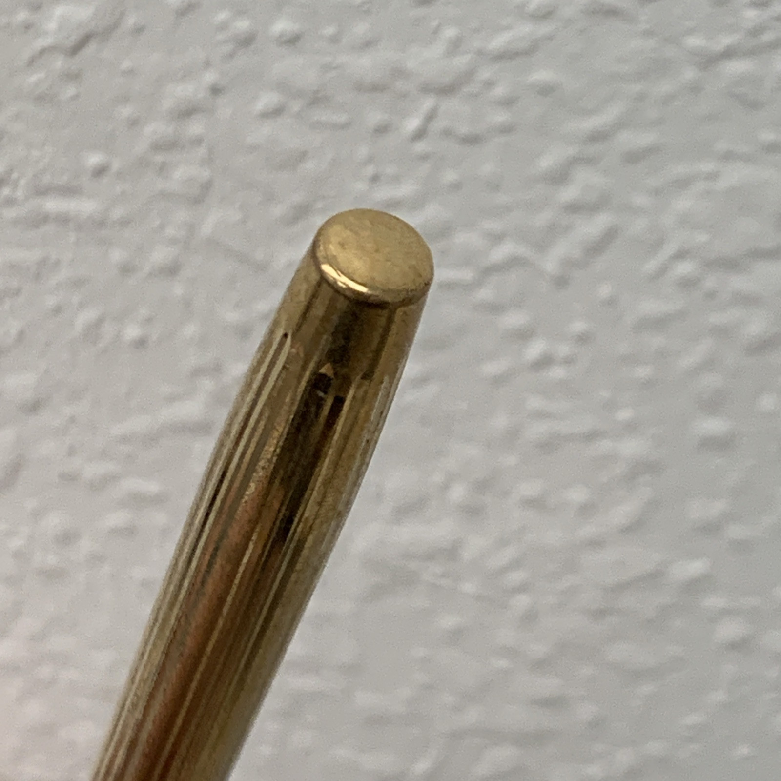 VINTAGE SHEAFFER GOLD FILLED MECHANICAL PENCIL Crown USA RARE * needs Lead