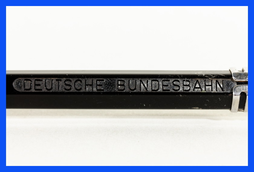3mm Mechanical Pencil GERMAN FEDERAL RAILWAY Black & Blue /Pencil, Lead Holder