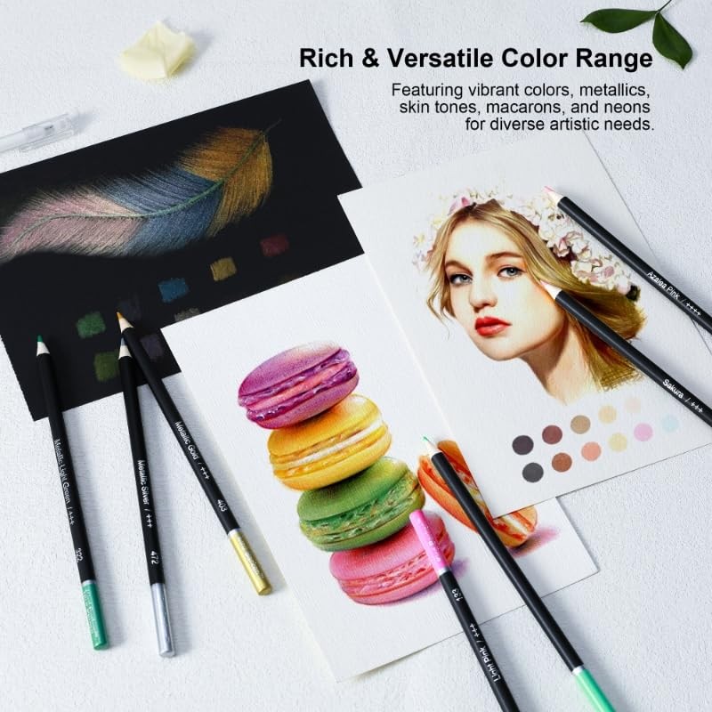Kird Barken 120 Colored Pencils for Adult 1 Count (Pack of 147), Multi-color