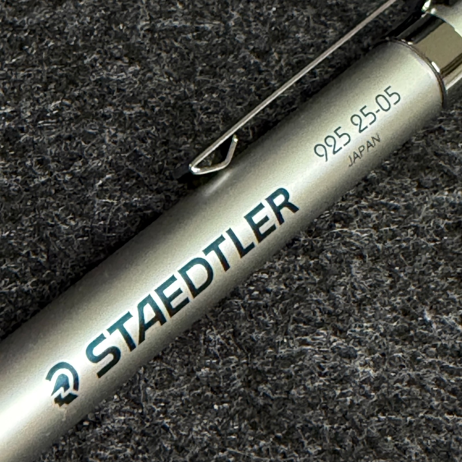 STAEDTLER 925 25-05 Silver Series Drafting Pencil 0.5mm Japan Brand New + Sleeve