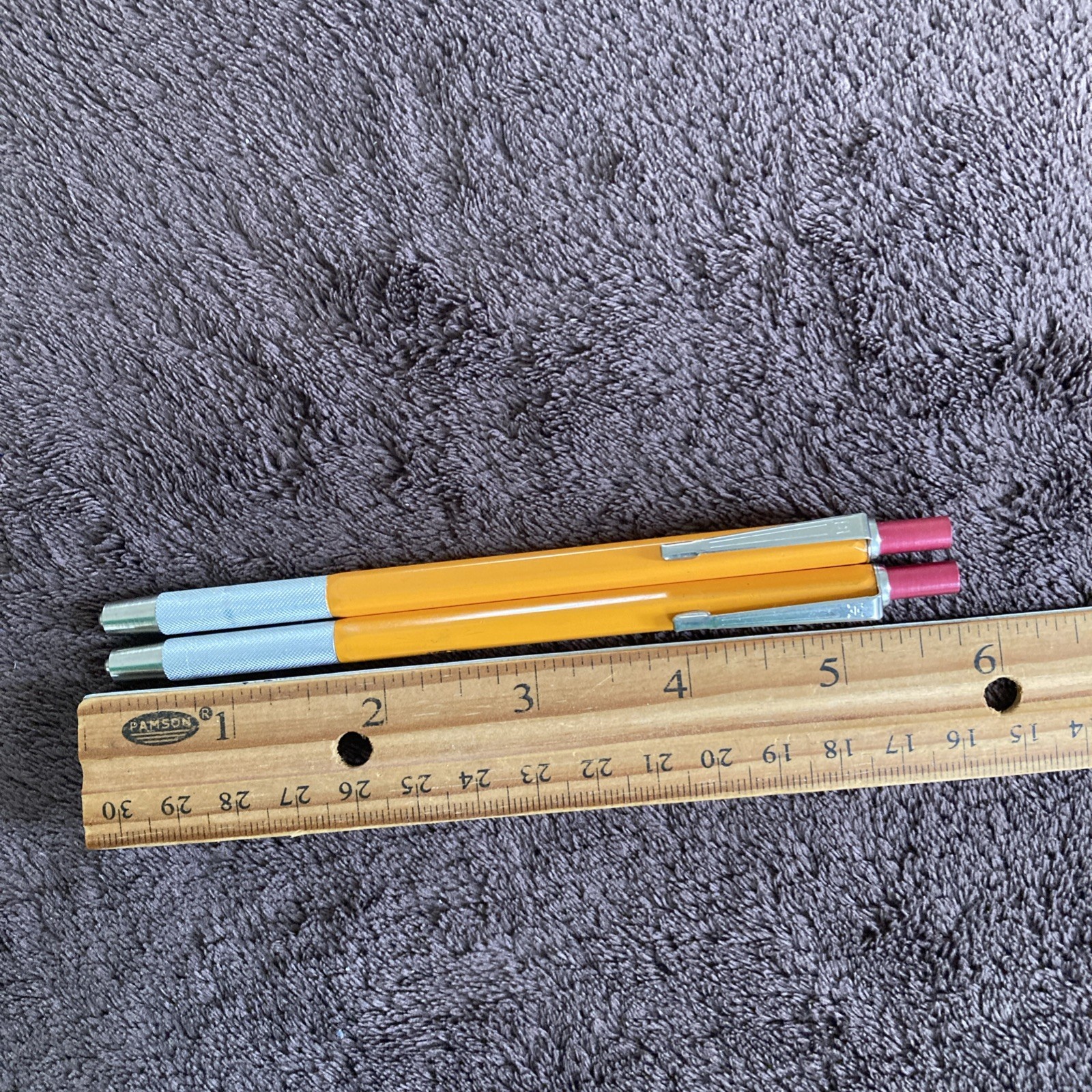 ( 2 ) Vintage Mechanical Drafting Lead Holder Pencil Italy