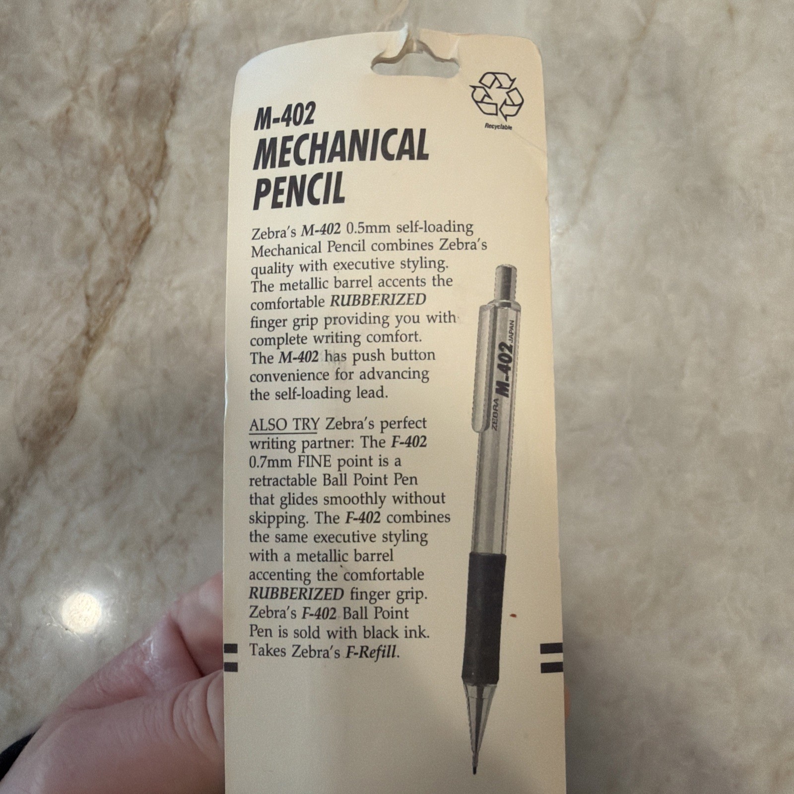 Vintage Zebra M-402 Mechanical Drafting Pencils .5mm Made in Japan NEW