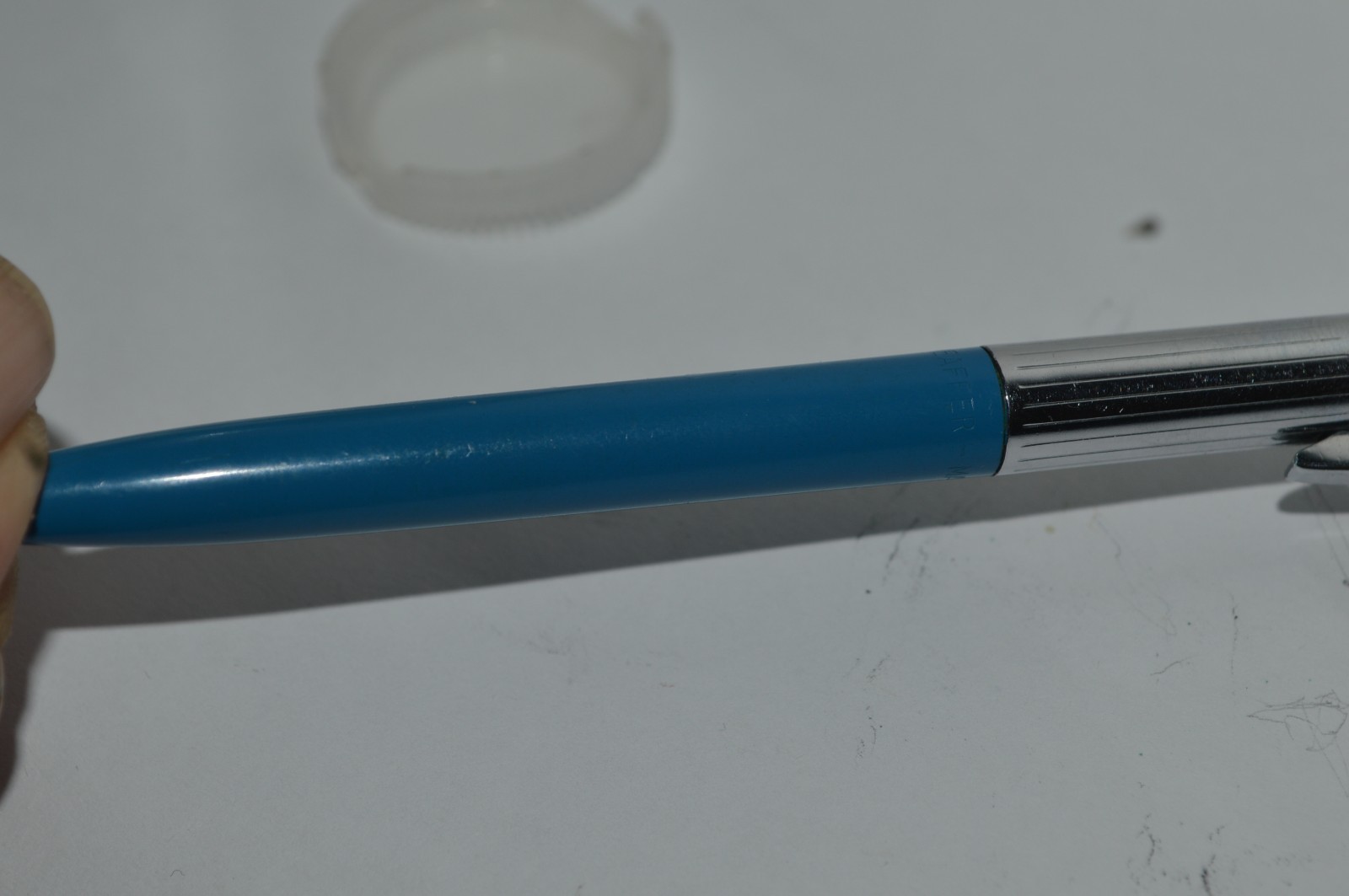 Sheaffer STYLIST Mechanical Pencil 0.9mm Blue Barrel Made In USA Circa 1960’s