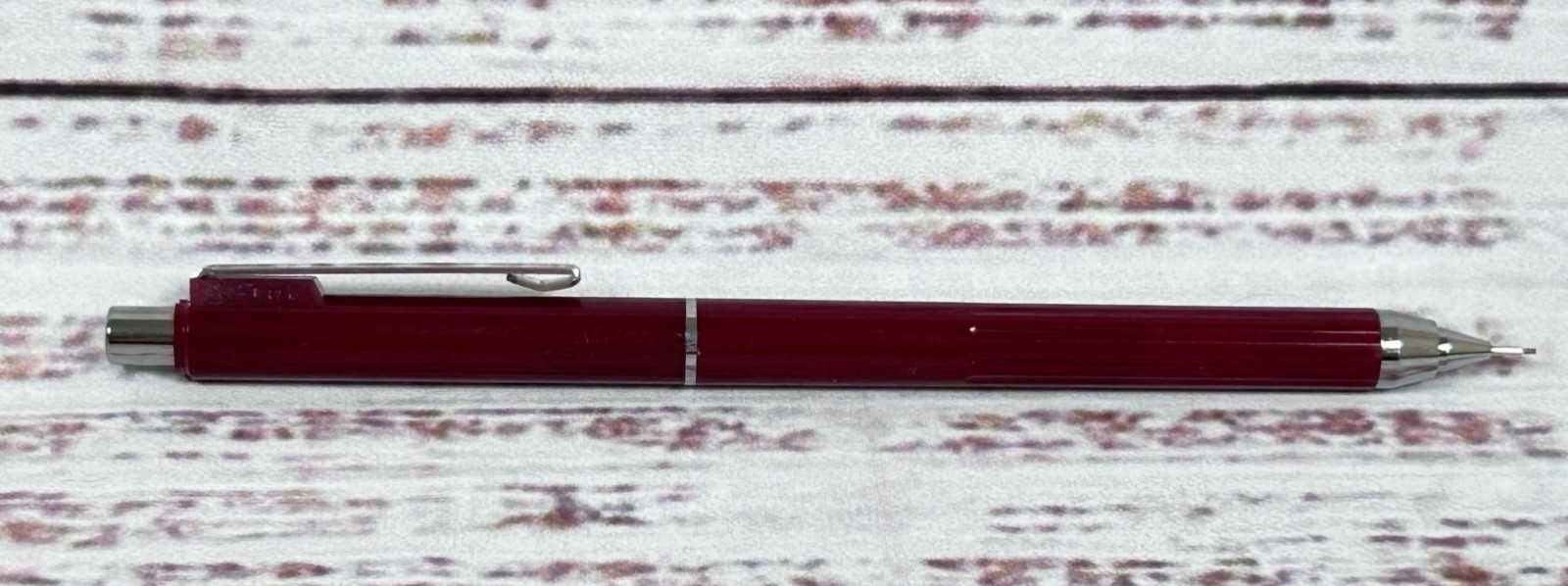 Vintage Staedtler Retro 0.5 Double Push Mechanical Pencil Lot Dark Red Blue
