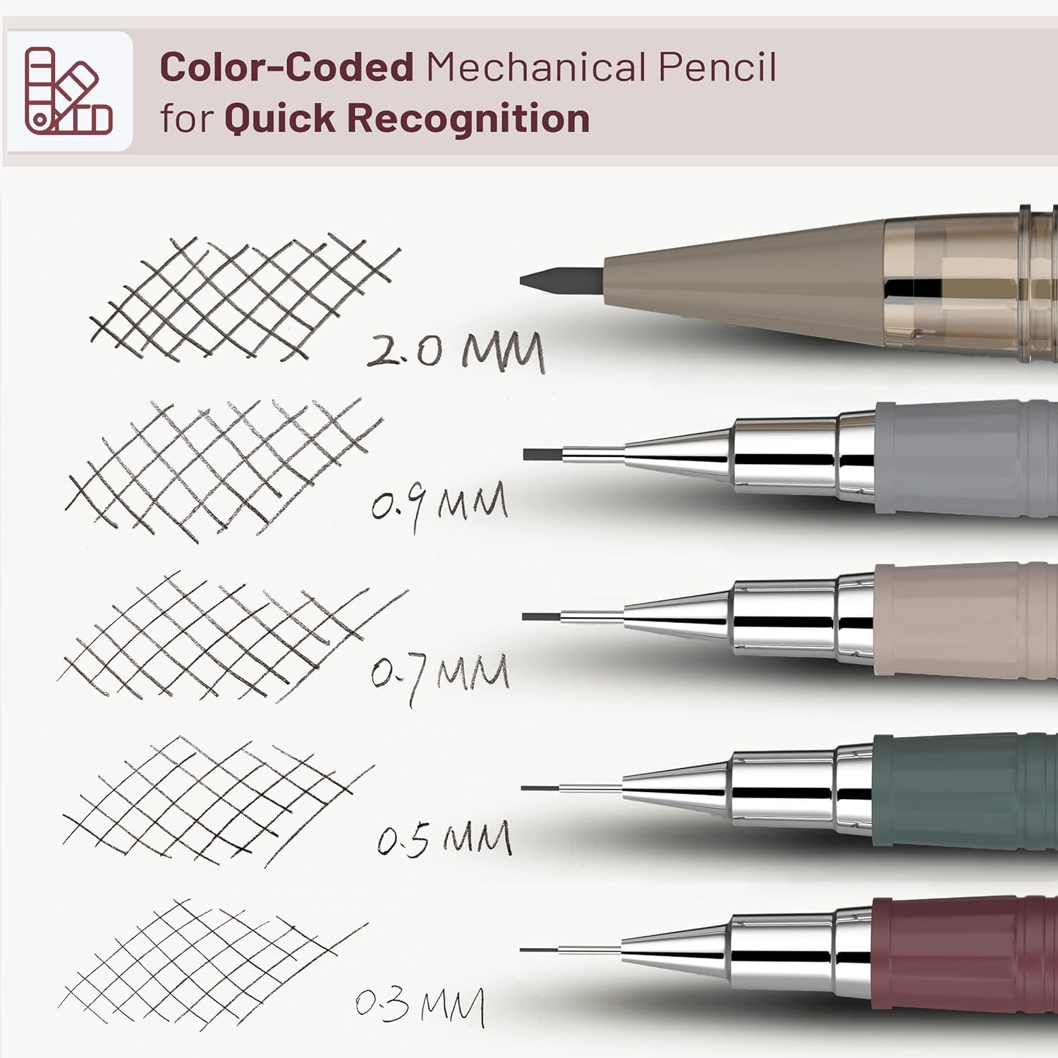 Mr. Pen- Mechanical Pencil Set with Leads and Eraser Refills