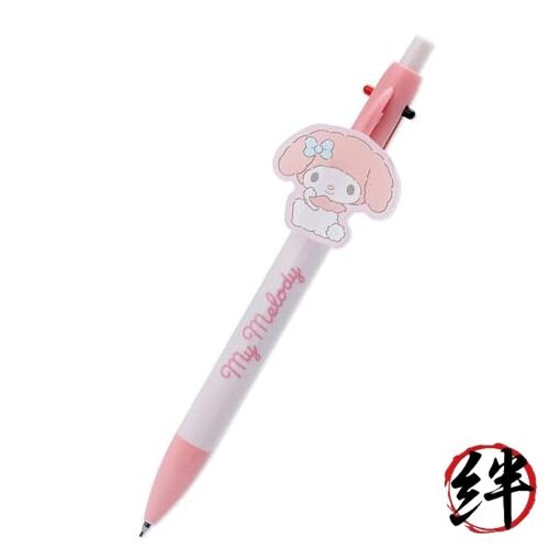 SANRIO My Melody 2-color ballpoint pen mechanical pencil stuffed toy design