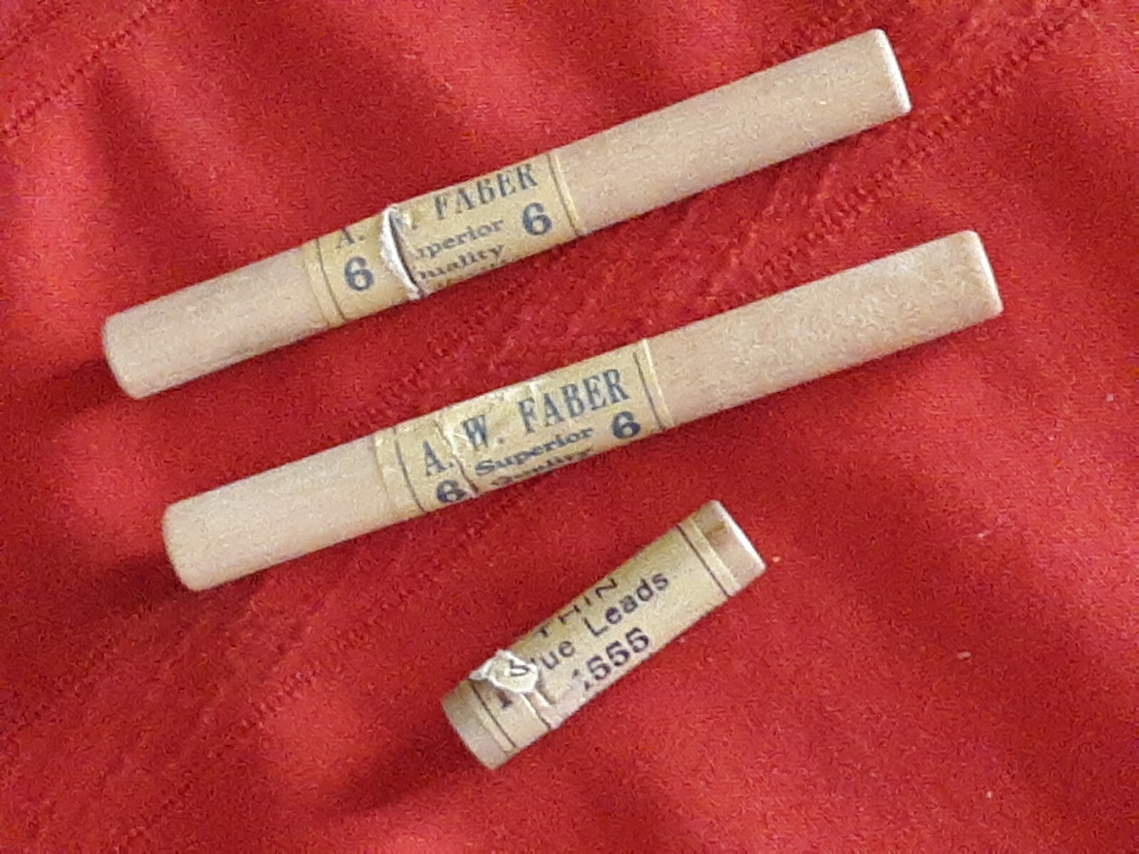 A.W. Faber Pencil Leads (wooden tube)