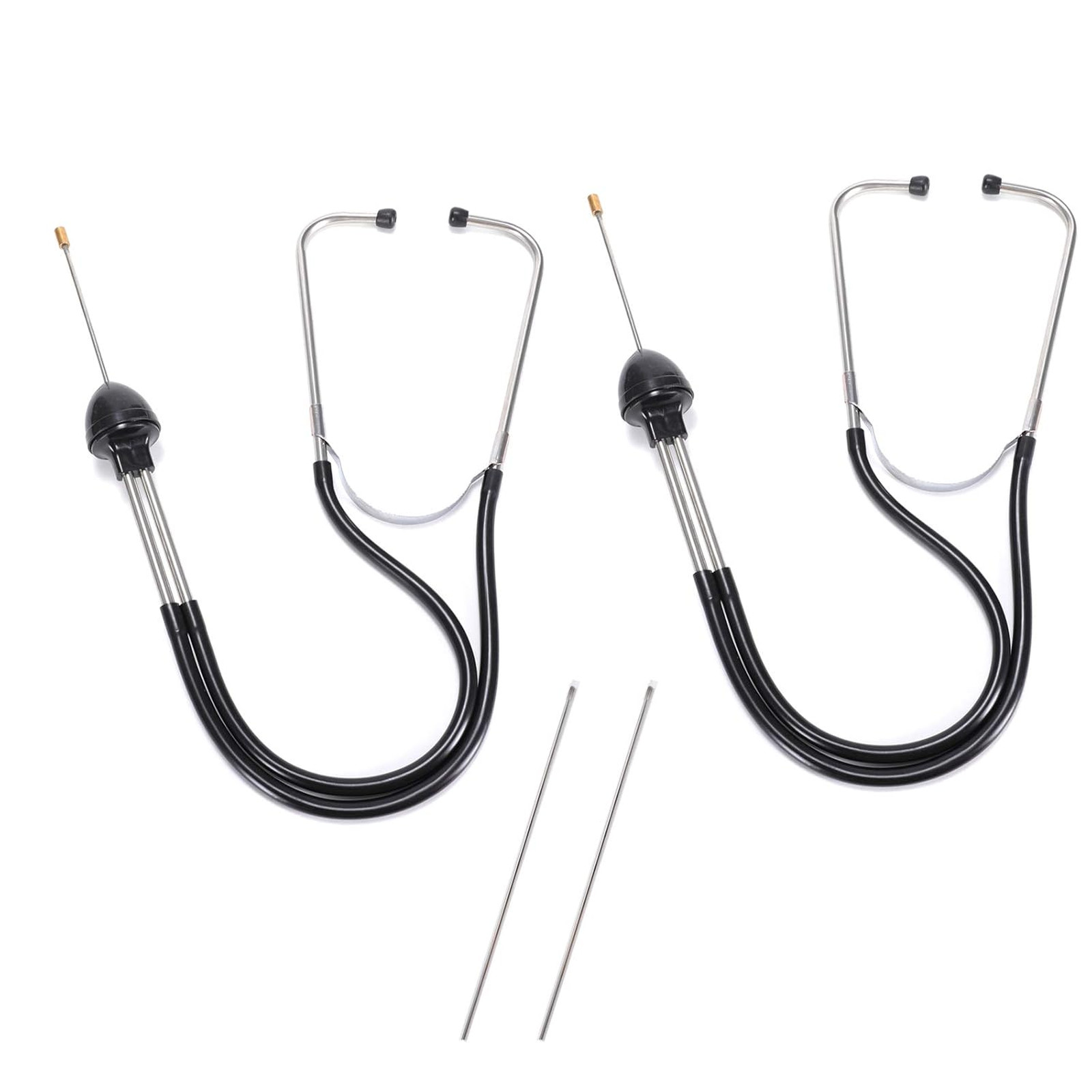 2Pcs Automotive Mechanic Stethoscope Engine Stethoscope Tool for Cars, Trucks