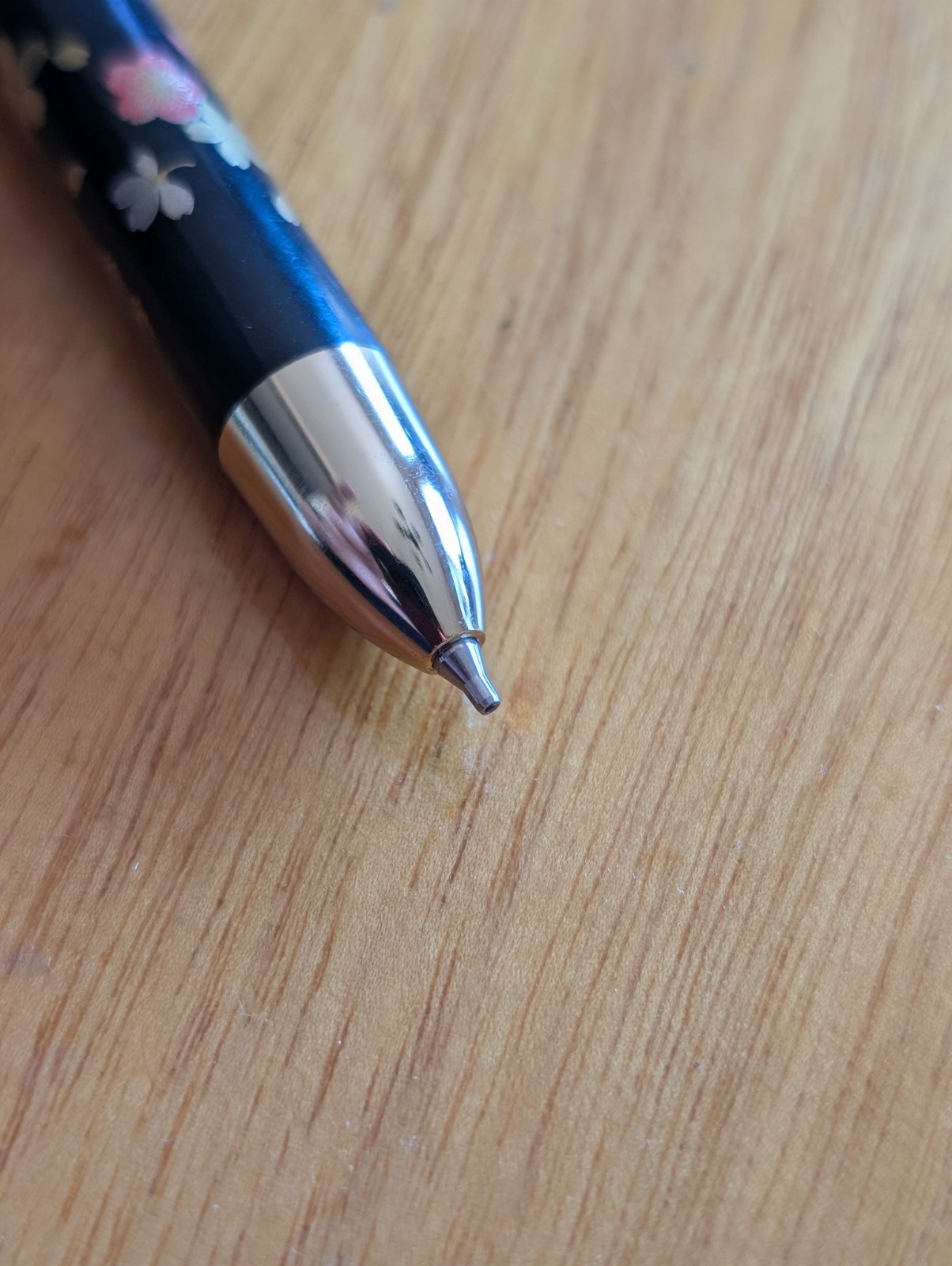 R3 Action Ultimate PLATINUM Japan Multi-function Pen Navy Gold Floral